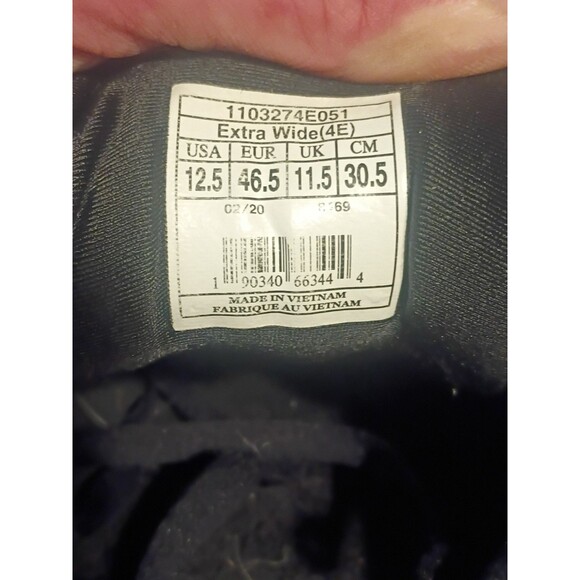 Brooks Beast 20 Running Sneakers Shoes Black Mens Size 12.5 Extra Wide EEEE main image 7